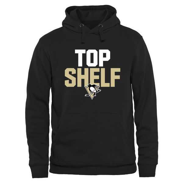 Men's Pittsburgh Penguins Top Shelf Pullover Hoodie - Black,We sell and wholesale Men's Pittsburgh Penguins Top Shelf Pullover Hoodie - Black on line form chian!